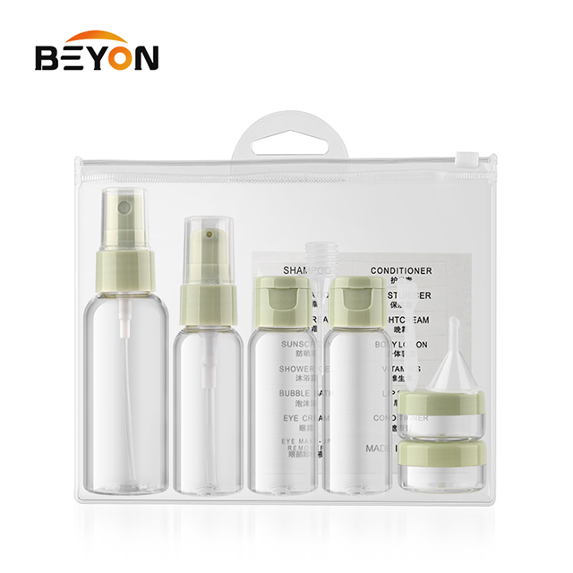 Cosmetic Shampoo Leakproof Travel Bottles Set travel Toiletry Bottle Pack Travel Set Kit