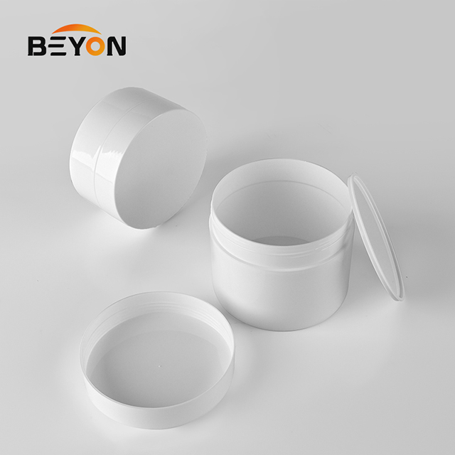 PP Plastic 300ml 500ml cosmetic jar for cream cosmetic packaging containers