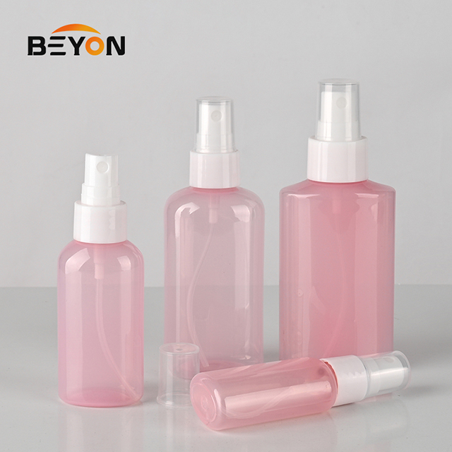 20ml-100ml PET Spray Bottles Wholesale Customized Color Bottle for Cosmetic